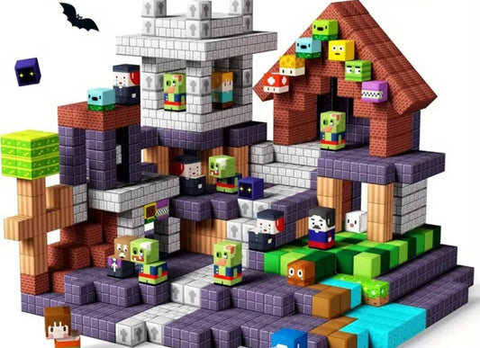 Square Magnetic Blocks 100 pieces